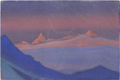 Tangla La par Roerich, Nicholas (1874-1947) - Nicholas Roerich
