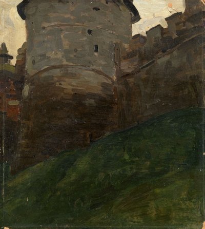 La tour du Kremlin de Novgorod, c. 1903 - Nikolai Konstantinowitsch Roerich
