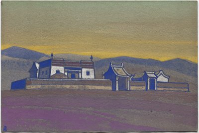 Tsagan-Kure, Mongolie intérieure, 1936 - Nicholas Roerich