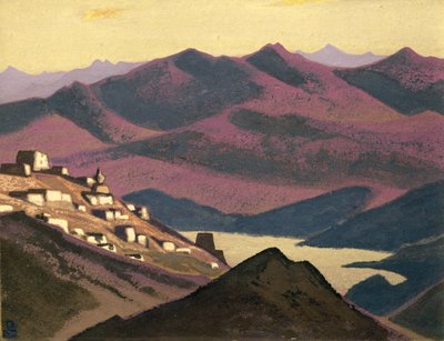 Lac Yam-Zo, 1937 - Nicholas Roerich