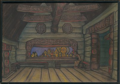 Chambre de la tour de Yaroslavna, décor pour l