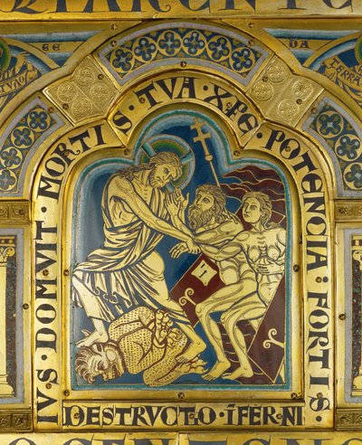La descente aux enfers du Christ, depuis l