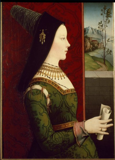 Portrait de Marie, duchesse de Bourgogne - Niclas Reiser