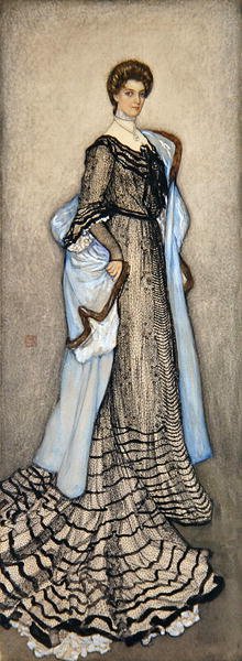 Une dame élégante - Nico Jungman
