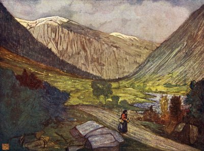 Norvège : Montagnes et rivière à Gjora - Nico Jungman
