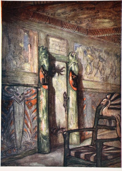 Chambre par Munthe à Holmencollen, 1905 - Nico Jungman
