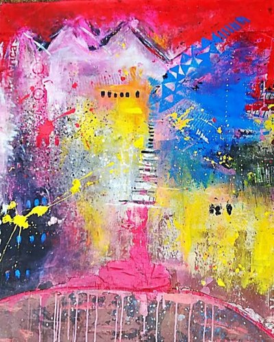 Abstrait urbain dynamique - Nico Phooko