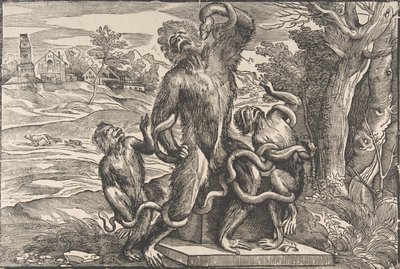 Caricature du Groupe Sculptural, 