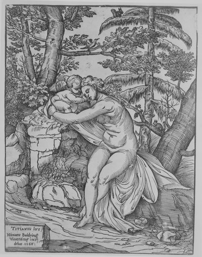 Vénus et Cupidon - Nicolò Boldrini
