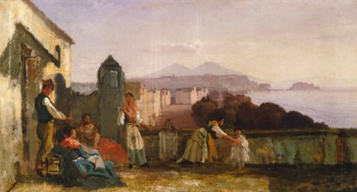 Naples depuis Mergellina - Nicola Palizzi
