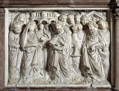 Présentation de Jésus au temple - Nicola Pisano