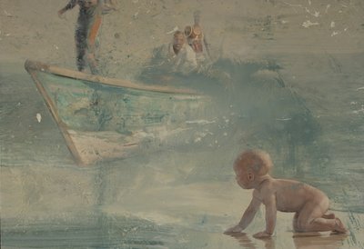 Enfant sur la plage, 2016 - Nicola Pucci
