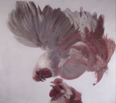 Coqs verticaux II, 2003 - Nicola Pucci