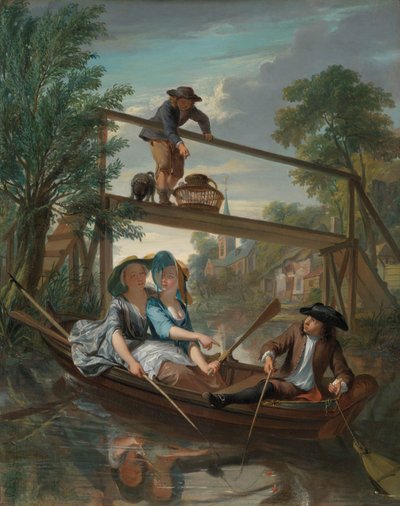 Les pêcheurs - Nicolaas Verkolje