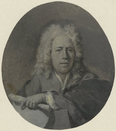 Portrait du peintre Carel Borchaert Voet - Nicolaas Verkolje