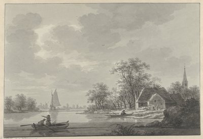 Le village de Capelle aan de IJssel - Nicolaas Wicart