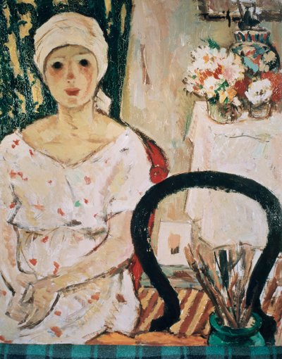 Femme dans un intérieur - Nicolae Tonitza