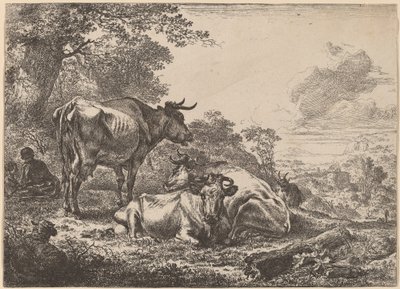 Vaches au repos - Nicolaes Berchem