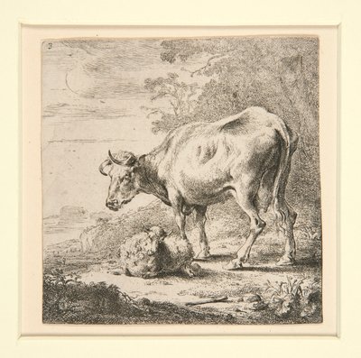 Le troupeau de vaches, avec la laitière - Nicolaes Berchem