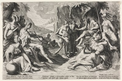 Le Jugement de Midas - Nicolaes Clock