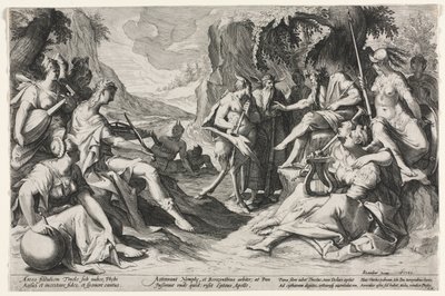 Le Jugement de Midas, 1589 - Nicolaes Clock