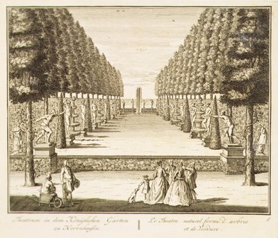 Théâtre naturel des arbres et des haies - Nicolaes Jansz  Visscher