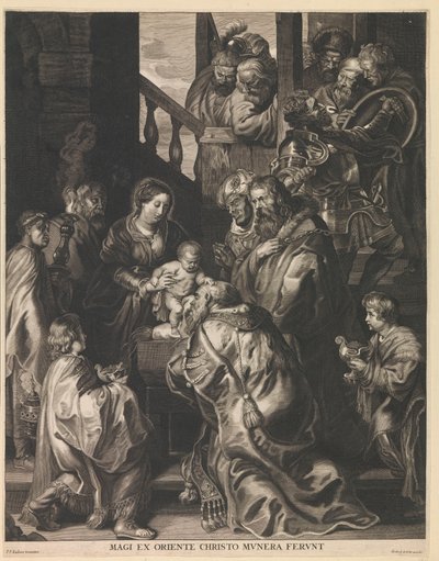 Adoration des mages - Nicolaes Lauwers