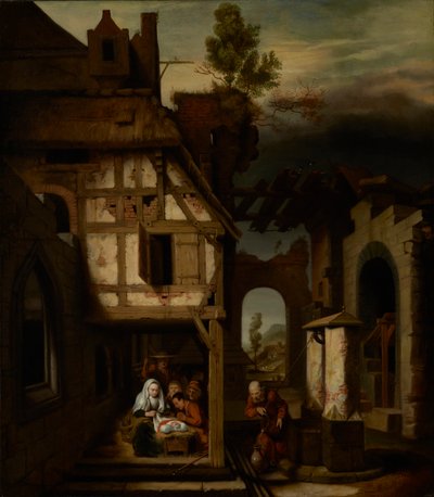 Adoration des bergers, c.1660 - Nicolaes Maes