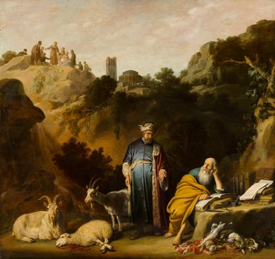 Hippocrate visitant Démocrite, 1636 - Nicolaes Cornelisz Moeyaert