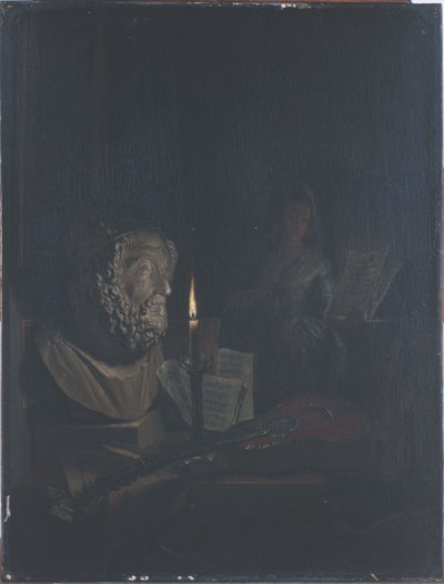 Allégorie de la musique et de la poésie - Nicolaes Muys