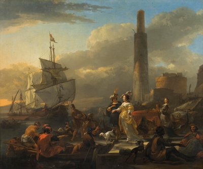 Scène de port, vers 1665 - Nicolaes Pietersz. Berchem