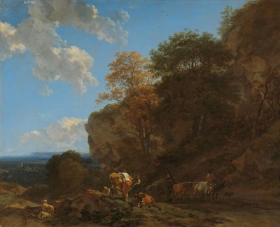 Paysage italien - Nicolaes Pietersz Berchem