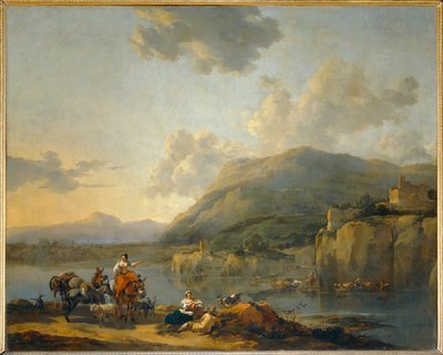 Muletière près d