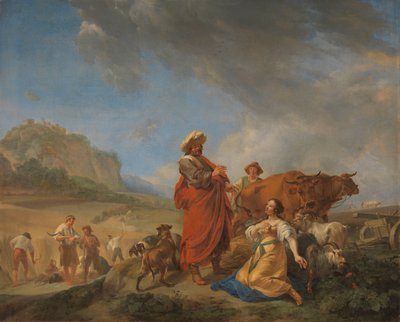 Ruth et Boaz - Nicolaes Pietersz Berchem