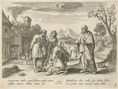 Elisa aide une pauvre veuve (Histoire d