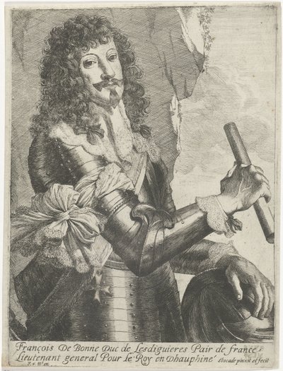 Portrait de François de Bonne-Lesdiguières-de Créquy - Nicolaes Van Helt Stockade