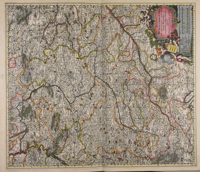 Ducatus Wurtenbergensis cum adjacentibus quibusdam Sueviae regionibus accuratissime in hanc tabulam redactus - Nicolaes Visscher