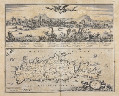 Insula Candia olim Creta / N. Visscher exc. - Nicolaes Visscher