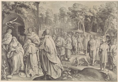 Adoration des mages - Nicolaes de Bruyn
