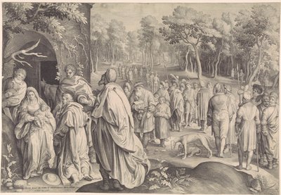 Adoration des mages - Nicolaes de Bruyn