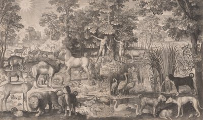 Adam et Ève au paradis - Nicolaes de Bruyn