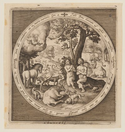 Adam et Eve au Paradis, de la Création à l