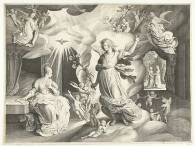 Annonciation - Nicolaes de Bruyn