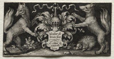 Blason - Nicolaes de Bruyn