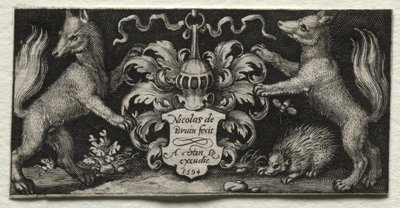 Blason, 1594 - Nicolaes de Bruyn