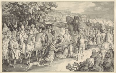 Portement de croix - Nicolaes de Bruyn