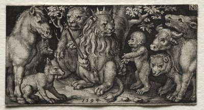 Le Roi des Bêtes - Nicolaes de Bruyn