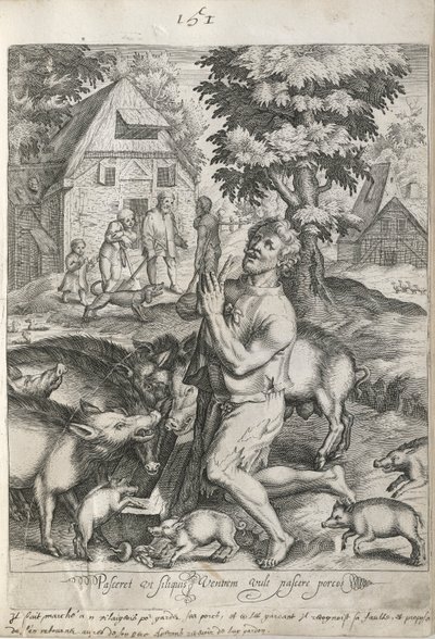 Le fils prodigue parmi les porcs, planche 5 de L