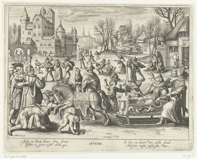 Hiver - Nicolaes de Bruyn
