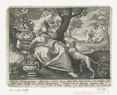 Odorat - Nicolaes de Bruyn